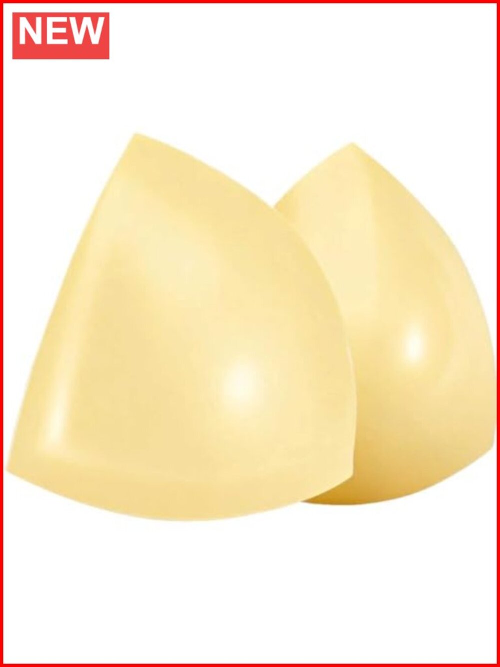 Double-Sided Sticky Bra Inserts D+ Cups Lightly Padded Lift Reusable